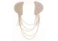Długie łańcuchy biżuteria frędzle na ramię projektuje rzemieślnicze Naszyjniki (NL-298)