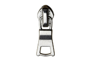 Industrial Metal Automatyczna blokada Zipper Slider Z brajlu logo Apparel