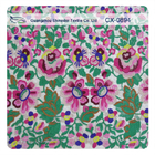 Kolorowy kwiatowy haftowane koronki tkaniny szydełka dla odzieży mody