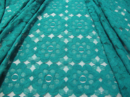 Piękny zielony bawełniany nylonowy materiał w kratkę Mesh Eco friendly SGS SYD-0008