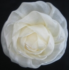 3D sztuczne szyfonowa sztuczny kwiat stanik z kołkiem do stroju weselnego