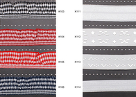 Bawełniana tkanina drukowane tkaniny kolorowe Elastic Ribbon Odzież taśmowe