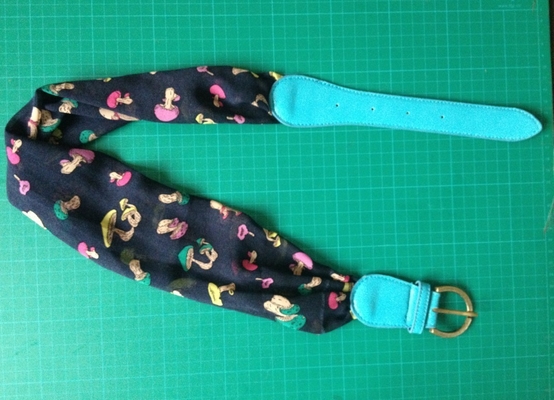Proste kobiet Ubierz pasy płótna, moda w stylu wiejskiego Cotton PU pasek z gunmetal Buckle