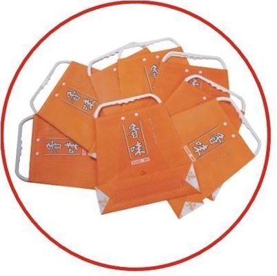 Dostosowana odzież Plastikowa torba z uchwytem na zakupy