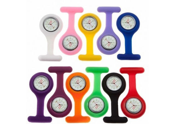 Niestandardowe Ruch Japonii czy Chinach ruch Żel silikonowy Nurse Fob Watch / 85 * 39mm