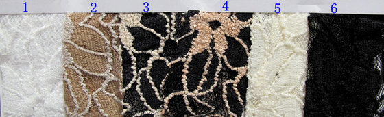 Kwiaty lekkie otwory Nylon i bawełna Fabirc na odzież i Pr Spring
