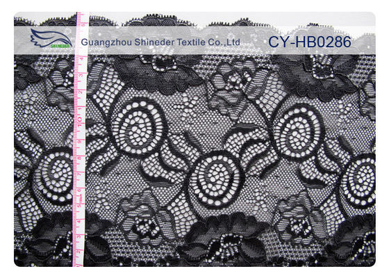 Comfort Design Żakardowa elastyczna tkanina koronkowa do bielizny OEM CY-HB0286