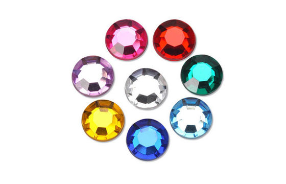 Niebieski worek Odzież Akcesoria akrylowe diamentowe Gems Flat Back akrylowe Rhinestone