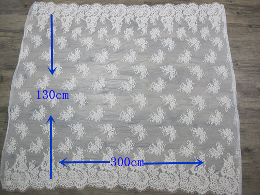 Corded Cotton Bridal Lace Tapicerka na Suknie ślubne CY-HB0478