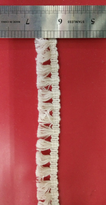 Rzadki Krótki Fringe ozdobnej koronki Trim, Vintage Lace Przycinanie