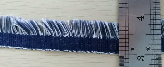 Krótki Fringe ozdobnej koronki trymowania Flower Wzór Dolna Hem dla Collar Ekologiczne