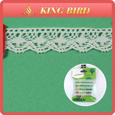 DIY Lace Przycinanie Lace Ribbon trymowania dekoracje bawełniana DIY Nieszydełkowane