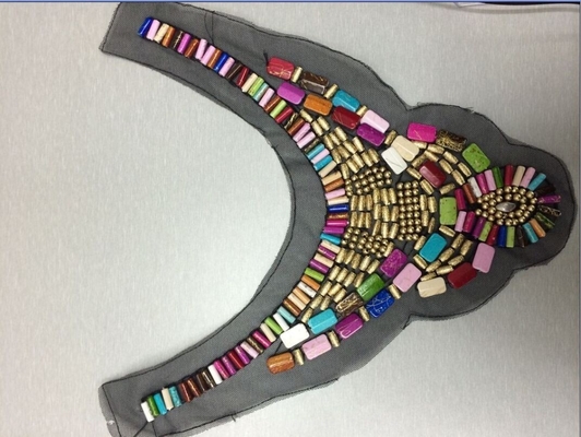 OEM / ODM odzieży dekoracyjnej Bead Collar Przycinanie wykonane ręcznie