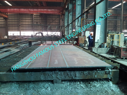 Metalowe, przemysłowe, szerokie schowki oczyszczania wstępnego preizolowane AISC 80 X 110