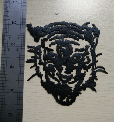 Tiger head transferów Czarny ciepła Make Your Own przekazuje ciepło