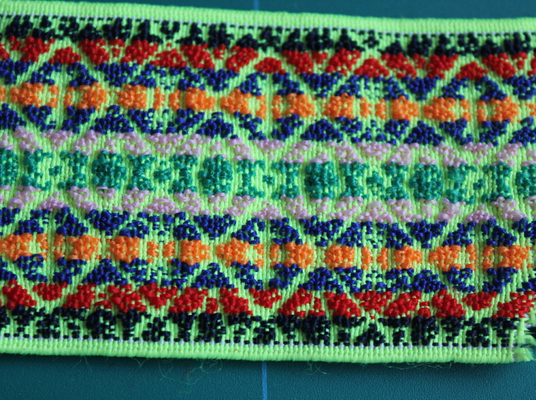 Przechowalnia tkaniny elastyczne pasy fluorescencji Colorized Nylon / Spandex