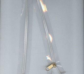 Profesjonalne PVC Usuń 60cm Zipper Zęby do Transparent Raincoat