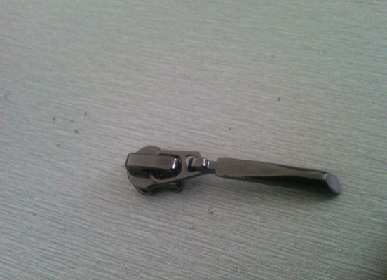 3 # / 5 # Gunmetal Plating kolorystycznie zamek błyskawiczny, Namiot Torba Alloy Zipper wyciągi