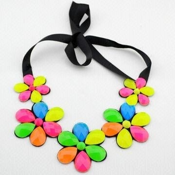 Specjalnego stopu i Rhinestone Handmade zroszony Biżuteria z Multi-Shape Imitacja