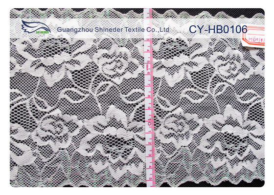 Koronki nylonowe z elastycznego materiału na koszulkę CY-HB0106