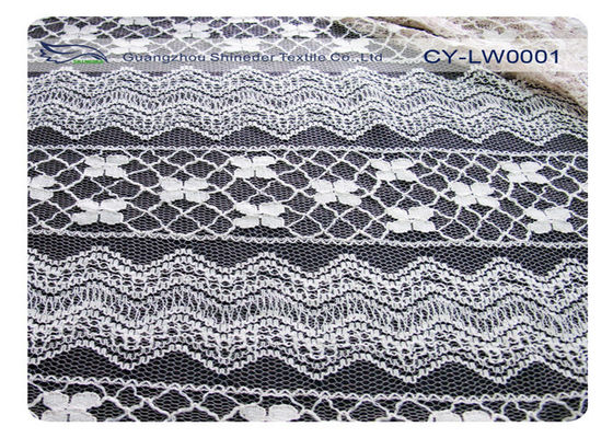 Sukienka bawełniana z nylonu Tkanina z koronki ekologicznej 30% nylon 70% bawełna CY-LW0001